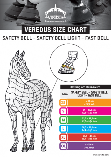 Kaloszki Safety-Bell Light - Veredus - black