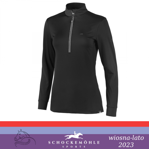 Bluzka damska PAGE.SP SS 2023 - Schockemohle - black