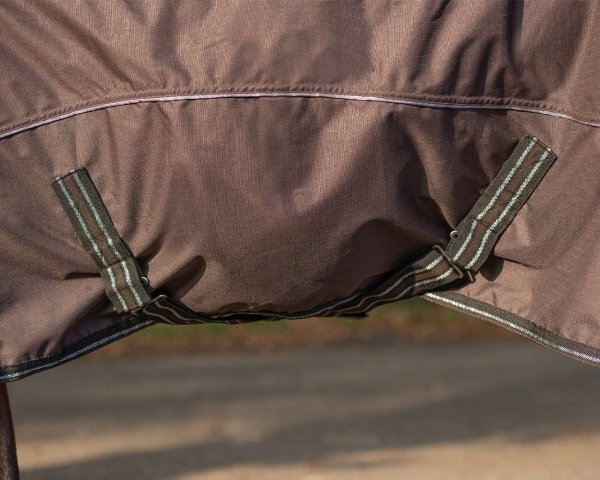 Derka padokowa z kołnierzem 300g 600D AW23 - QHP - crocodile