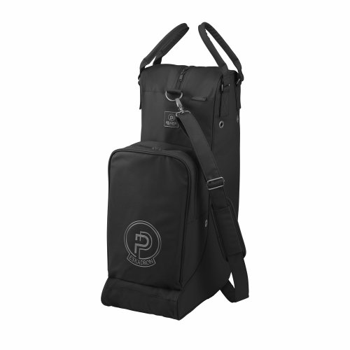 Torba na oficerki i kask FAUX LEATHER Platinum 2025 - Eskadron - black