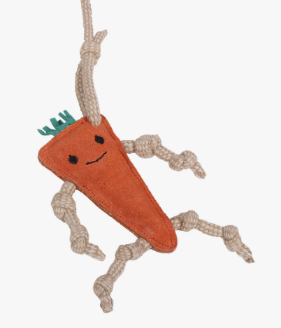 Zabawka dla konia bawełniana lina - QHP - horse/unicorn/carrot