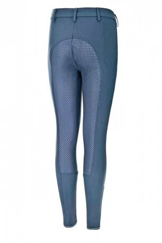 Bryczesy młodzieżowe LUCINDA Girl GRIP - Pikeur - smoked blue