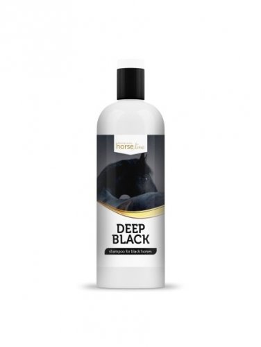 Szampon dla karych i ciemnych DEEP BLACK 500 ml - HorseLine PRO