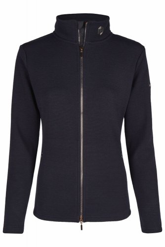 Bluza damska funkcyjna FULL-ZIP Heritage 23/24 - Eskadron - navy