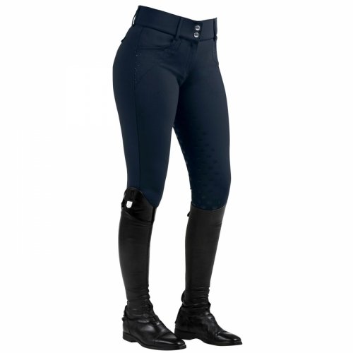 Bryczesy damskie LUANAH Full Grip - Spooks - navy