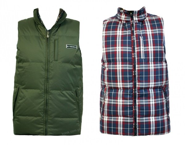 Kamizelka dwustronna JEFF unisex - B//VERTIGO