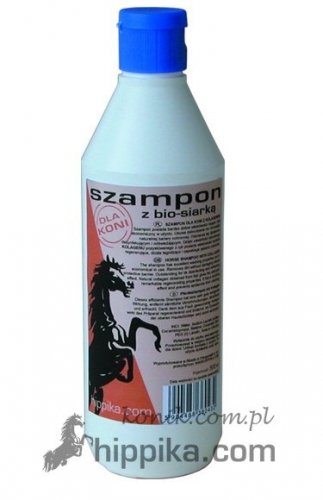 Szampon z bio-siarką 500ml - HIPPIKA.COM