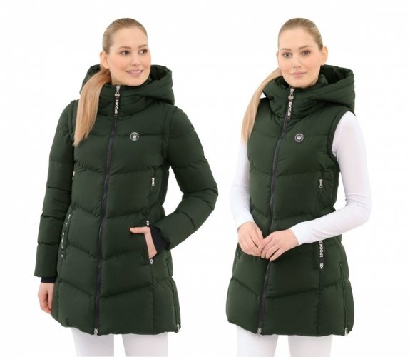 Płaszcz damski MALHINA AW 22/23 - Spooks - dark forest