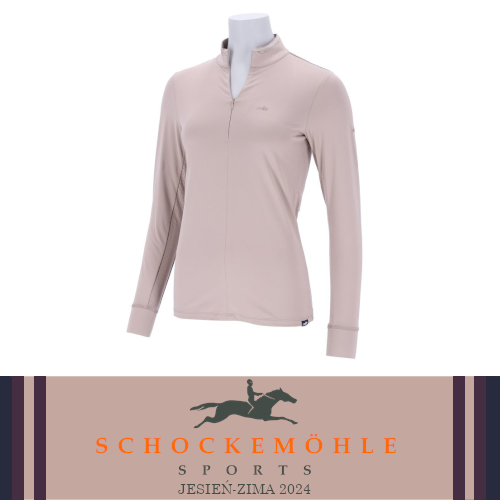 Bluzka treningowa SPPeppa Style AW24 - Schockemohle - cardamon