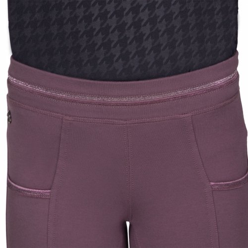 Legginsy zimowe młodzieżowe FAYEN JUNIOR AW 24/25 - QHP - vintage violet 