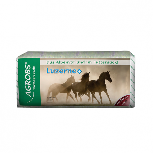 Sieczka z lucerny i zielonego owsa LUZERNE+ 15kg -Agrobs