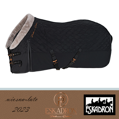 Derka stajenna 80g 840D ZETA 80 Platinum 2023 - Eskadron - black