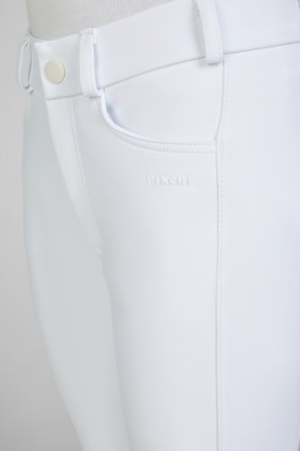 Bryczesy młodzieżowe NEW BRADDY 9805 MIDWAIST KIDS - Pikeur - white