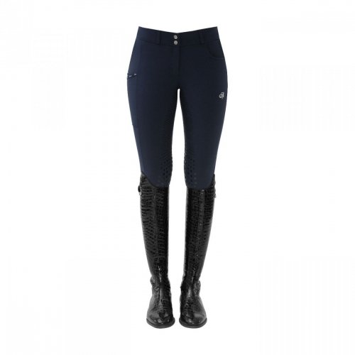 Bryczesy damskie ELINA Full Grip AW 22/23 - SPOOKS - navy