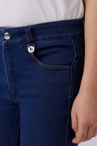 Bryczesy młodzieżowe ALLISON - Horze - denim blue 