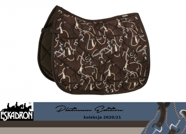 Potnik GLOSSY DESSIN PLATINUM EDITION 2020/21 - Eskadron - havanabrown