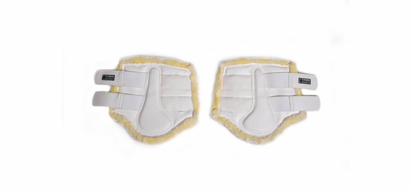 Ochraniacze treningowe BRUSHING BOOTS - Bucas - white