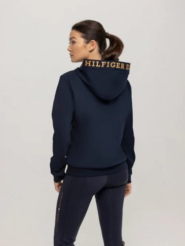 Bluza damska COLORADO LOGO - Tommy Hilfiger Equestrian - desert sky