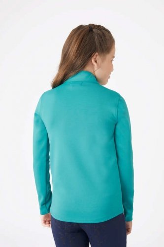 Bluzka funkcyjna młodzieżowa COSMA - Horze - green blue slate