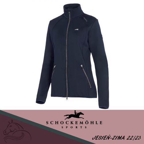 Bluza damska ROXANA Style jesień-zima 2022/23 - Schockemohle - blue nights