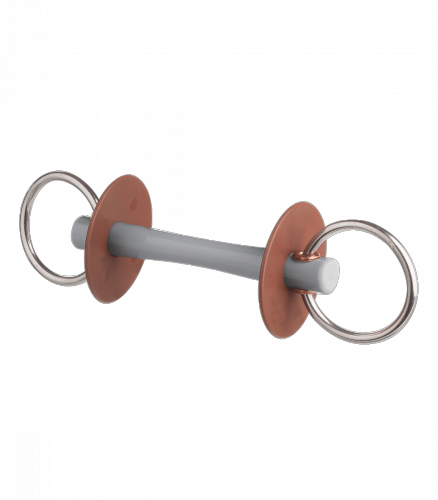 Wędzidło proste COMFORT BAR 18mm 6cm - BERIS - hard