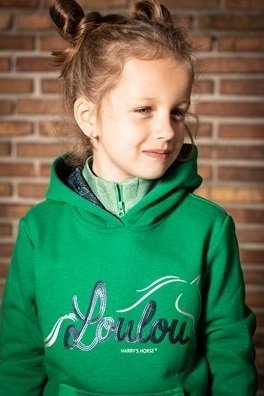 Bluza z kapturem młodzieżowa LouLou IRENE SU20 - Harry's Horse - leprechaun