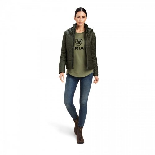 Kurtka HARMONY INS. damska - Ariat - forest mist