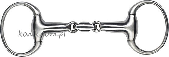 Wędzidło oliwkowe SATIN 18 mm - FEELING