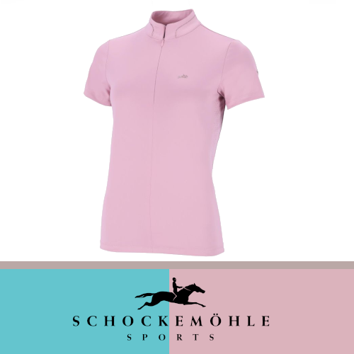 Bluzka treningowa SPPoppy Style SS25 - Schockemohle - dusty pink