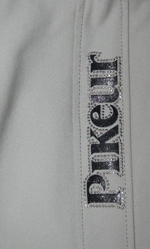 Bryczesy Pikeur DANITA GRIP z silikonowym lejem - anthrazit