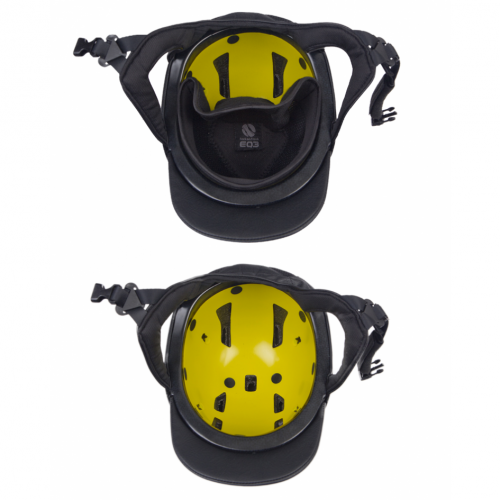 Kask EQ3 Microfiber - Back on Track - czarny