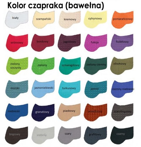 Podkładka pod siodło z owczego futra Standard Plus - Mattes