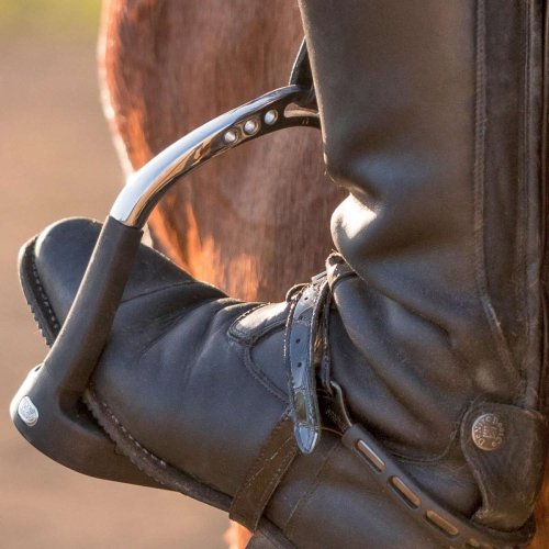 Ostrogi Ultra Fit Extra Grip 20 mm z kulką - SPRENGER - czarny/czarny