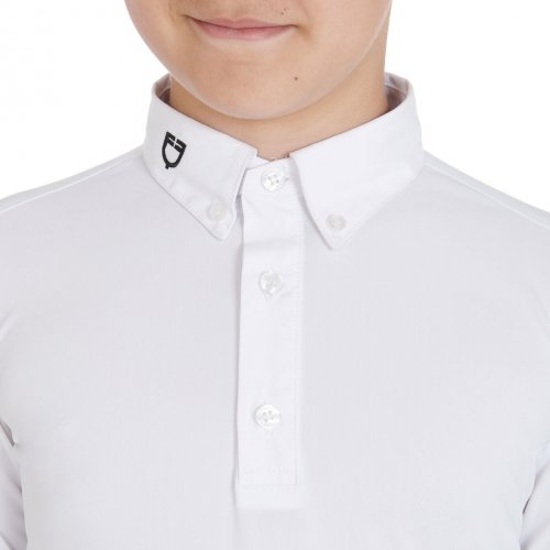 Bluzka konkursowa Slim Fit - chłopięca - EQUESTRO