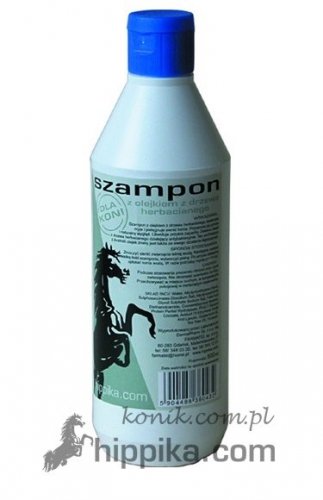 Szampon z olejkiem z drzewa herbacianego 500ml - HIPPIKA.COM