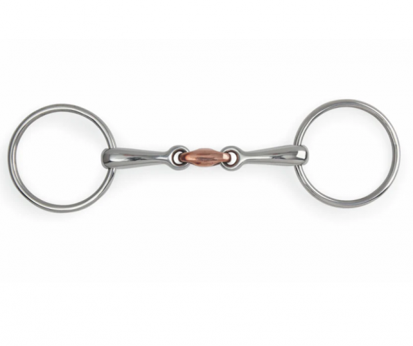 Wędzidło zwykłe 2xłamane Cooper - Shires