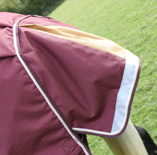 Derka padokowa z kołnierzem 100g Highlander Plus 1200D - Shires