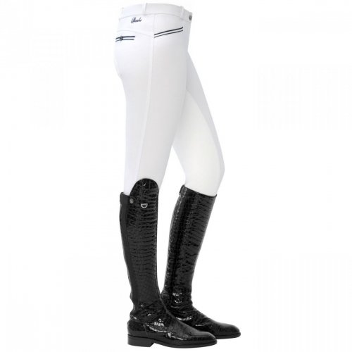 Bryczesy damskie Ricarda Full - Spooks - white