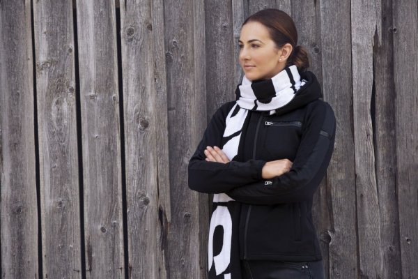 Szal - Equestrian Fanatics AW20 - Eskadron - black/white