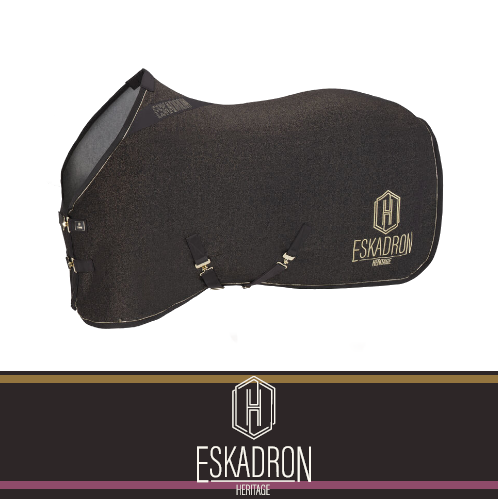  Derka osuszająca JERSEY SPARKLE Heritage 25/26 - Eskadron - black truffle 
