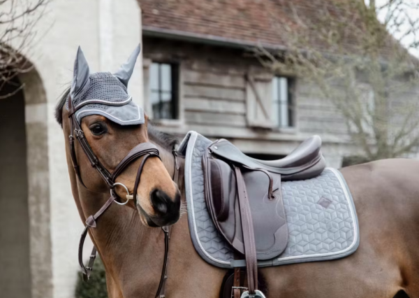 Nauszniki Wellington Basic Velvet - Kentucky - grey