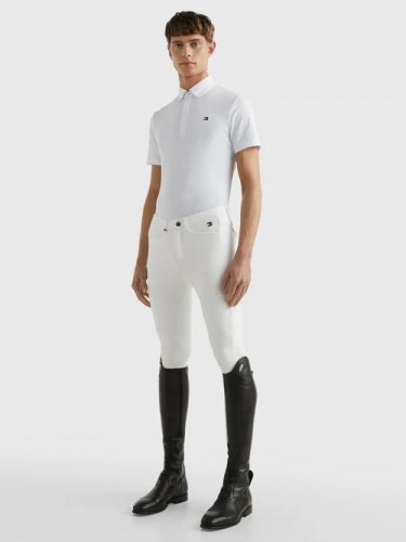 Koszulka polo męska FRESH AIR PERFORMANCE - Tommy Hilfiger Equestrian - white