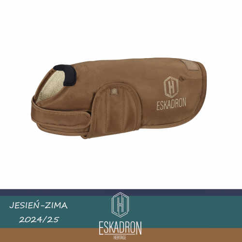 Derka dla psa 1680D TEDDYFLEECE Heritage AW 24/25 - Eskadron - almond