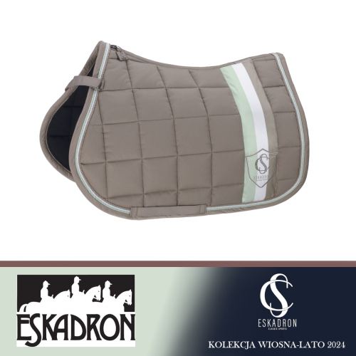 Potnik BIG SQUARE COTTON Classic Sports SS24 - Eskadron - velvet taupe