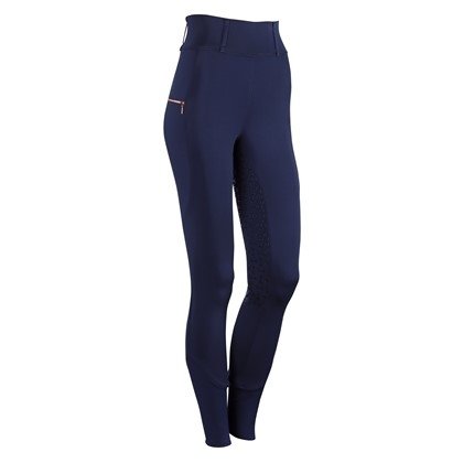 Legginsy damskie zimowe Saalbach WI24 - Harry's Horse - dress blue