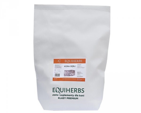Kora dębu 3 kg - EQUIHERBS 