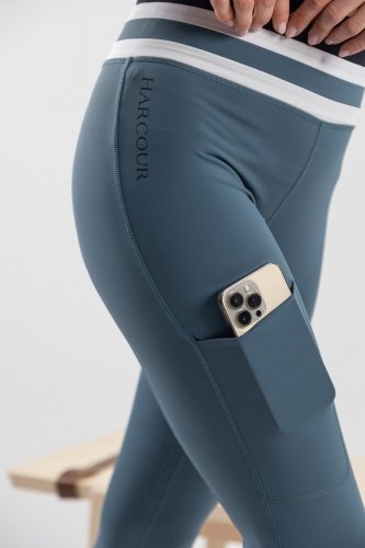 Legginsy jeździeckie damskie BROOKIE SS23 - Harcour - lavender