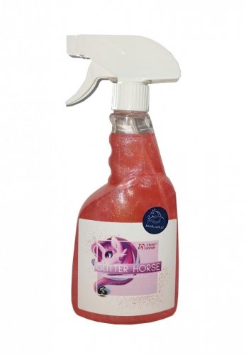 Spray z brokatem do sierści, grzywy i ogona Glitter Horse Unicorn Spray 500 ml - Over Horse