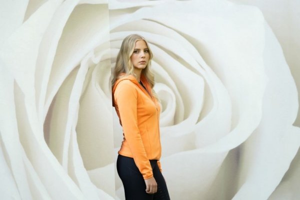 Bluza damska SPFaiza SS24 - Schockemohle - mandarin