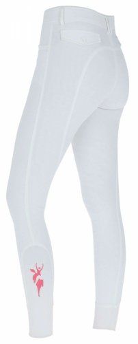 Bryczesy Janne x PinkRibbon - Covalliero - white 